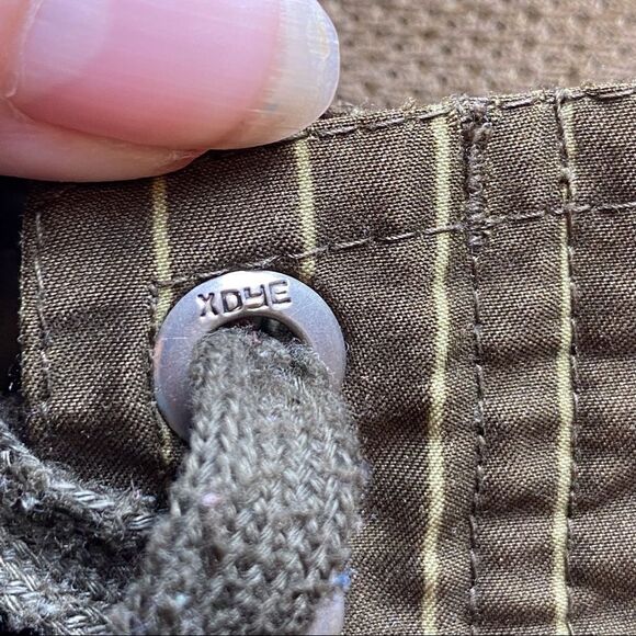 Pull & Bear XDYE Brown Striped Board Shorts Size Large - Picture 5 of 13